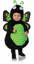 Underwraps Belly Babies Butterfly Green Infants Toddlers Halloween Costume 27562