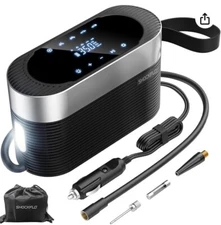 Tire Inflator Portable Air Compressor 12v DC Ultra Fast Air Pump for Car Tires-