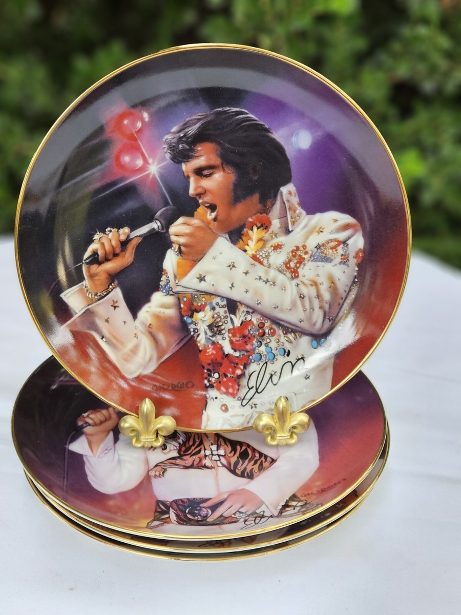 Elvis Presley Collectors Plates 