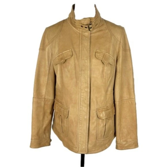 Eddie Bauer Leather Outer Shell Petites Coats, Jackets & Vests for