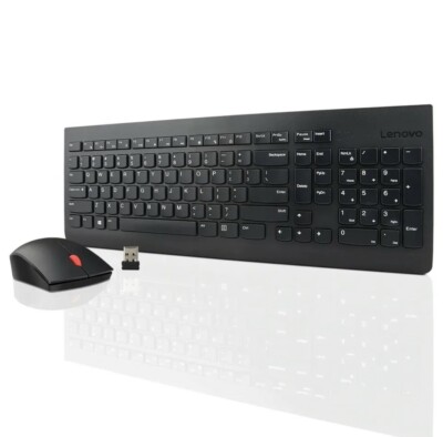 NEW Lenovo KBRF3971 Ultraslim Plus Wireless Keyboard and Mouse USA