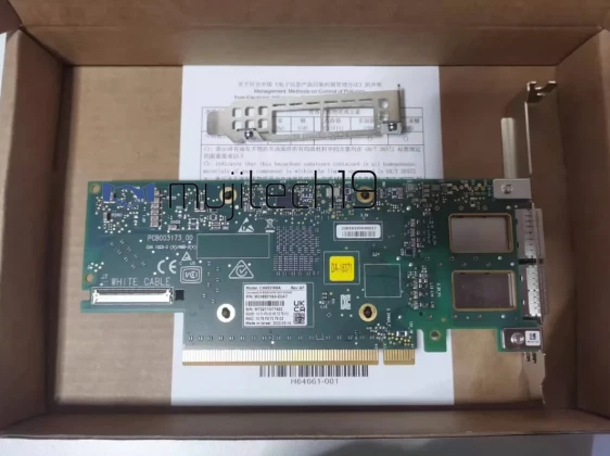 New MELLANOX MCX653106A-ECAT-SP ConnectX-6 VPI 2port 100G Adapter Card New - Image 3 of 4