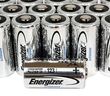 50 x CR123 Energizer 3V Lithium Batteries (CR123A, DL123, 123, EL123, CR17345)