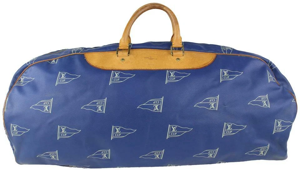 LOUIS VUITTON Cup Spinnaker Duffel Blue Marine