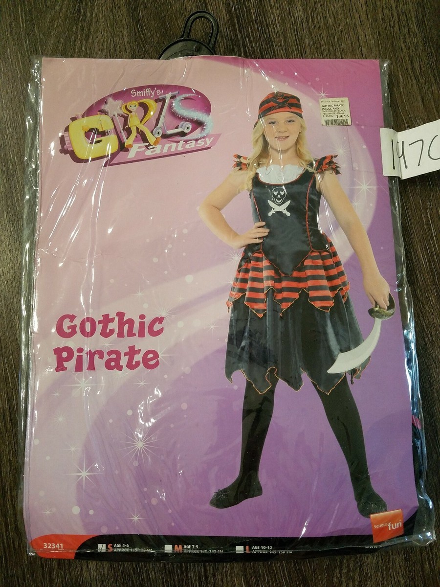 ティファニー GP Child Gothic Pirate Halloween Costume Size S | eBay
