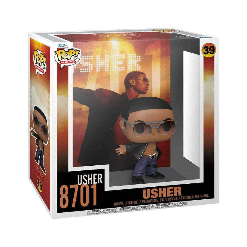 Funko Pop Cover Usher 8701 - Usher 39