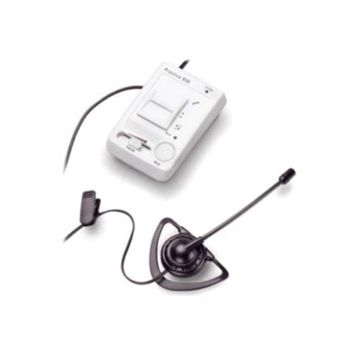 Plantronics Practica S50 Telephone Headset System  (white)