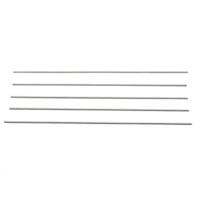 MARKENLOS 5pcs Titanium Ti Grade 5 GR5 Metal Rods Stick Bar Rod Round 3mm x 25cm Set YL #W