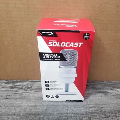 HyperX SoloCast   USB Condenser Gaming Microphone Broke Stand