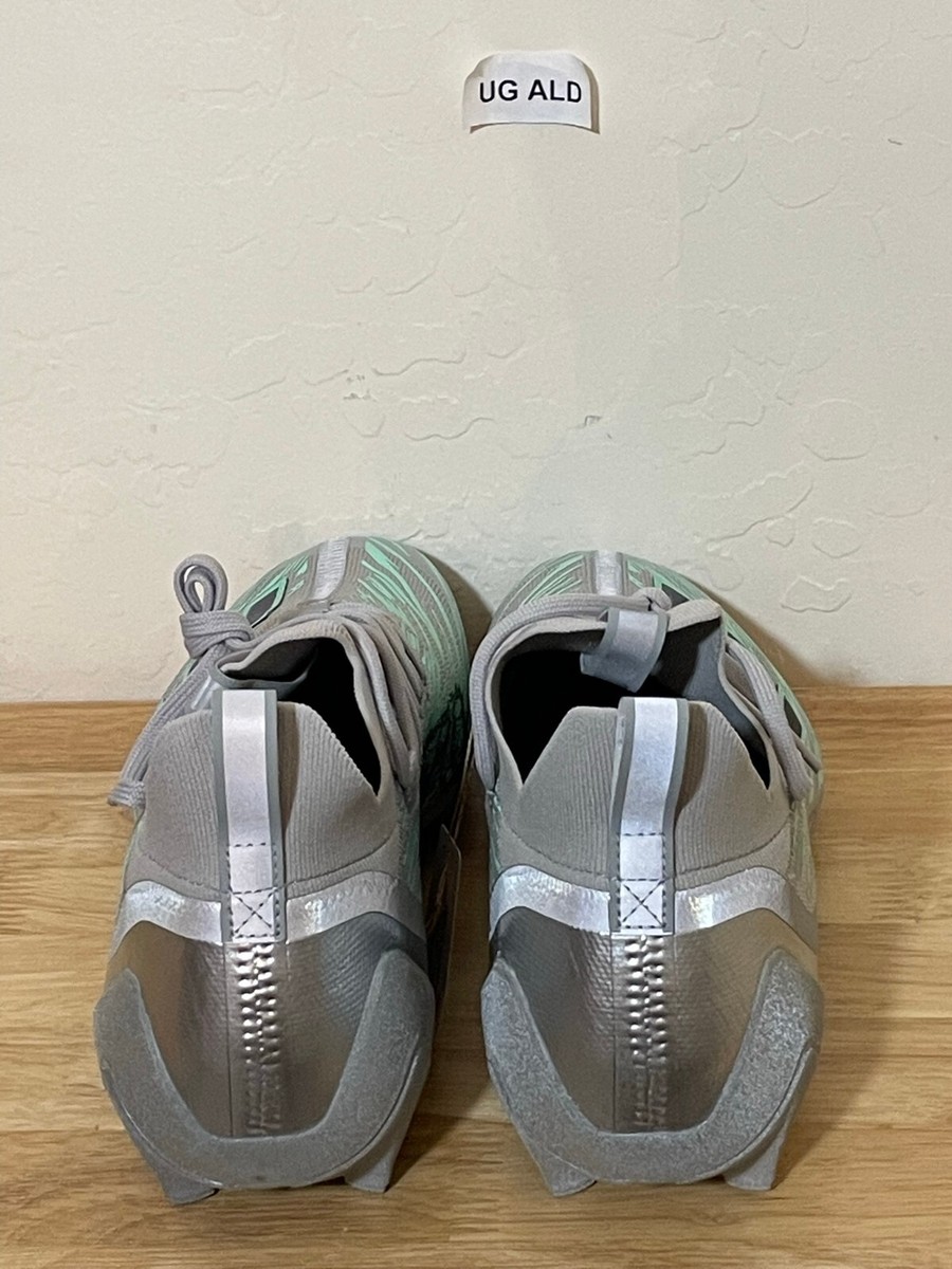 Adidas Adizero Primeknit Flash Silver Mint Green Football Cleats
