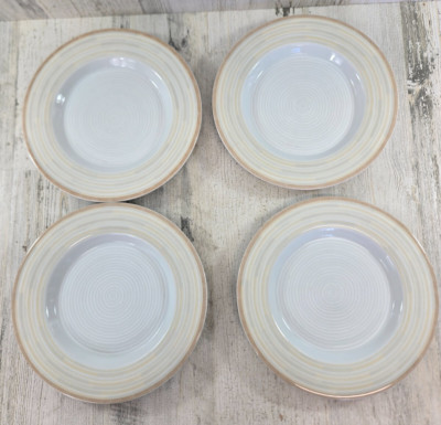 Dansk Centra Taupe 4 Bread Plates Portugal