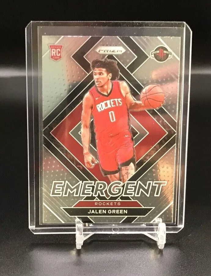 Jalen Green Prizm 2021-22 Panini Prizm #15 Emergent Rookie Card RC - QTY SAVE!
