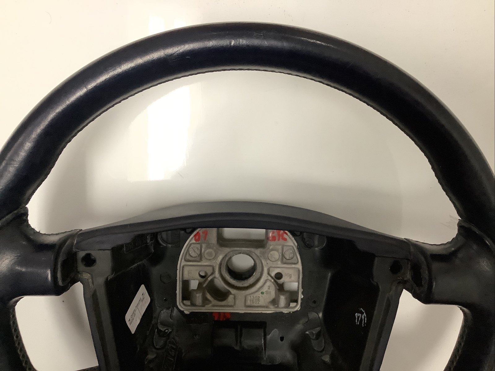 2007 Bentley Continental GTC Dark Blue Leather Steering Wheel 3W04196504 04-08