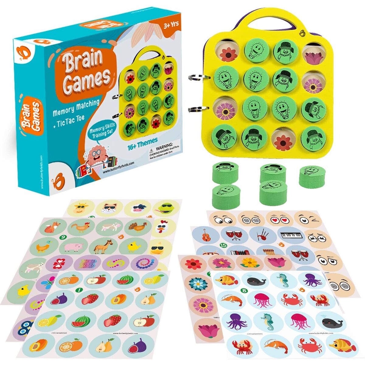 Matching Card Games -  - Brain Games for Kids and