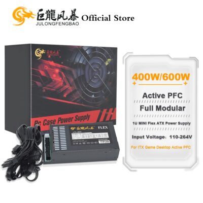 Full Modular  ATX 400W 600W For ENP-7660B K39 A4 S3 G5 ITX Game Power Supply
