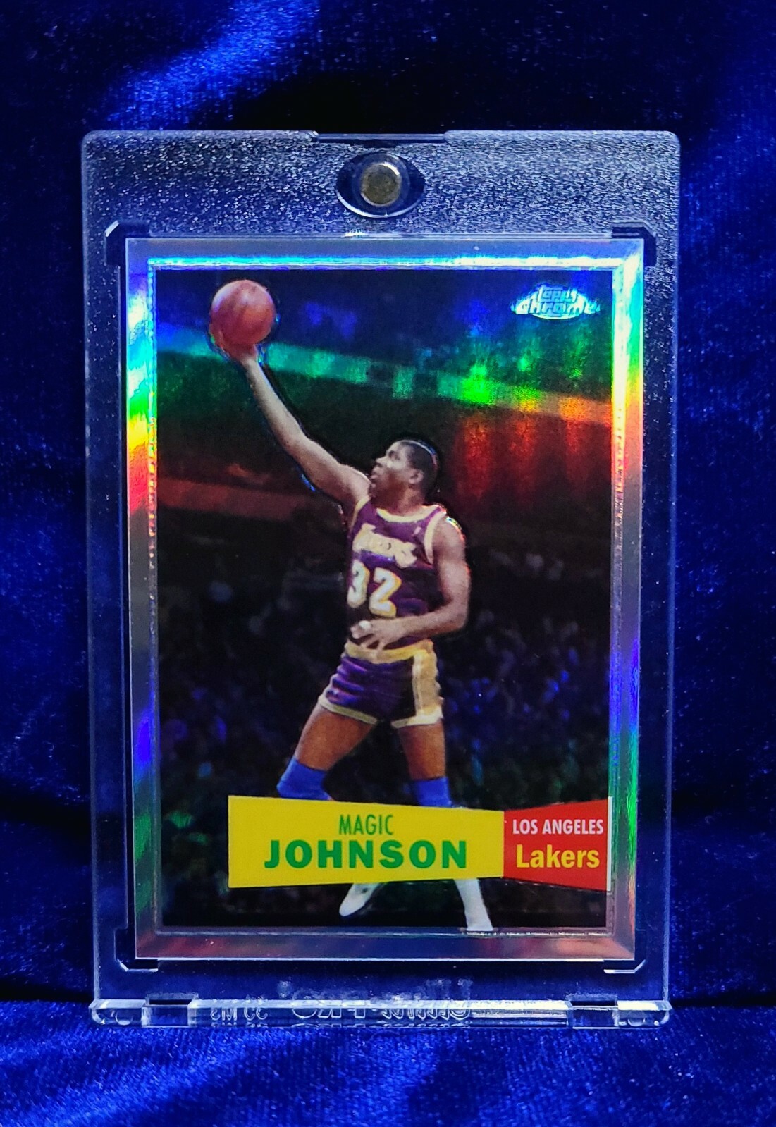 Magic Johnson 2008 Topps Chrome Refractor