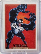 2024 Marvel Masterpieces Platinum '92 Leather Parallel VENOM #97