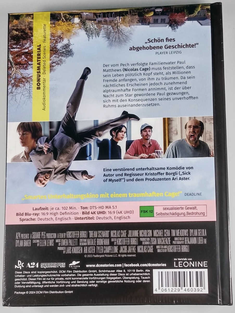 DREAM SCENARIO New Region-Free 4K Ultra HD + REGION B Blu-ray