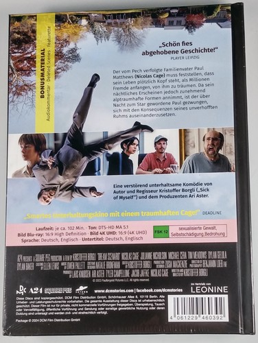 DREAM SCENARIO New Region-Free 4K Ultra HD + REGION B Blu-ray GERMAN Release - Picture 2 of 4