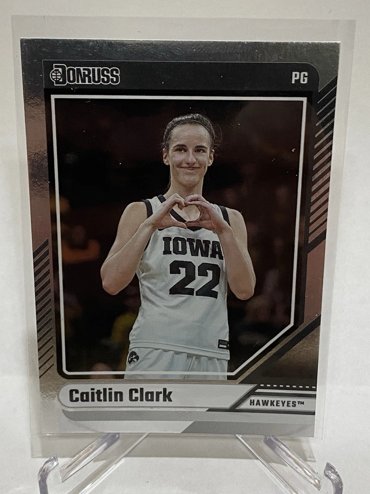 2024 Panini Caitlin Clark Collection - Base Donruss Caitlin Clark #11 Metalized