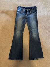 American Eagle Outfitters Women  s Super Stretch Artist Jeans, Size 4 Short