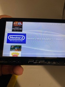 Sony PSP-1001 PlayStation Portable Console 128GB Charger Tested W Digital Games