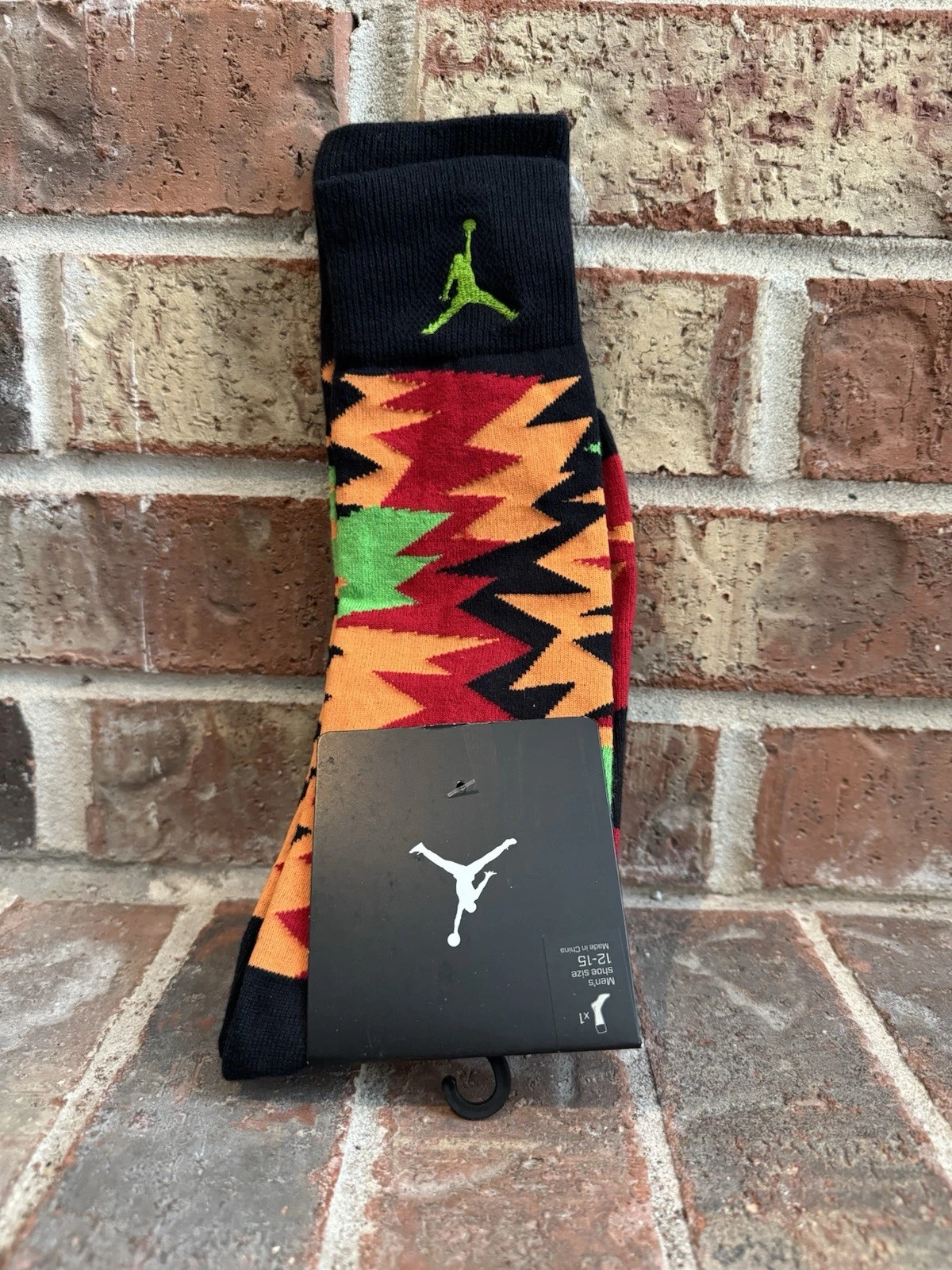 New 12-15 Nike Air Jordan 7 Retro Pattern Bugs Bunny Socks Hare 642211-013 Men