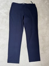 BNWT FINERY 'CLEO LEGGINGS' PULL ON SMART NAVY PONTE  TROUSERS SIZE 18 RRP £39