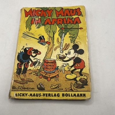 BOLLMANN Verlag 1936 Micky Maus in Afrika Original Walt Disney Alles Vollständig