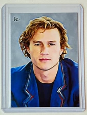 Heath Ledger Limited Edition Artist Signed "Australian Actor" Trading Card 2/10
