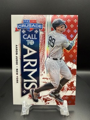 2025 Panini Crusade Call To Arms RED /25 Aaron Judge New York Yankees