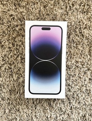 BOX ONLY Apple iPhone 14 Pro Max Deep Purple 128 GB BOX