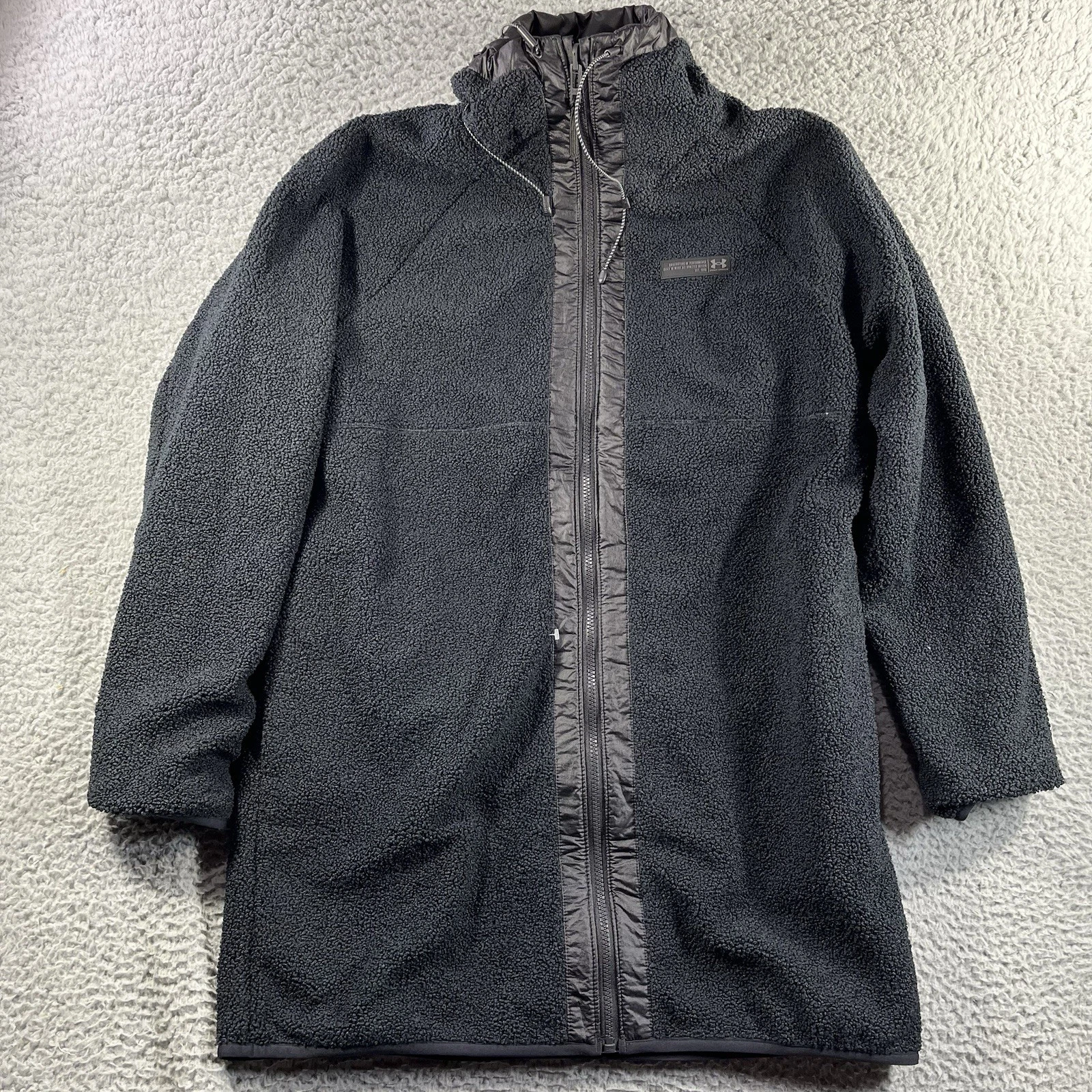 Under Armour UA Storm Impasse Reversible Parka Jacket Womens M Black 1366049