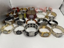 Lote de 20 relojes brazalete brazalete mixto materiales mixtos