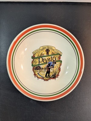 VTG HIMARK Serving Pasta Bowl San Remo Buona Italia Made in Italy 12''- 3'' Deep 