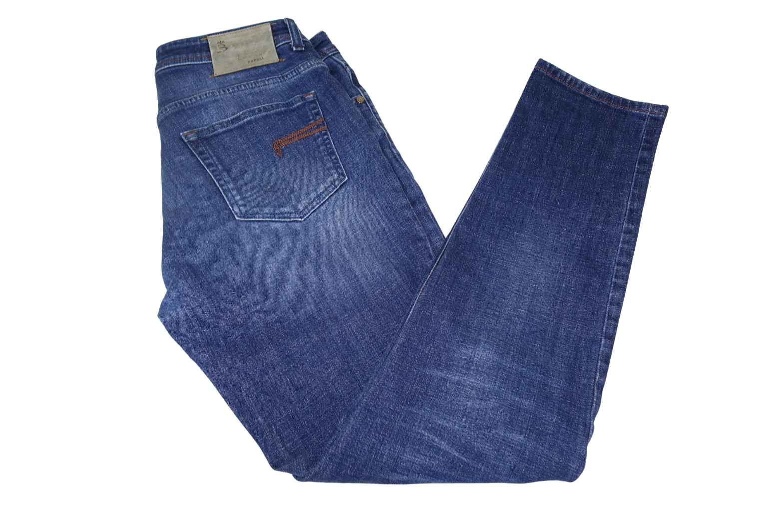 £595 BARBA NAPOLI HANDMADE ITALIAN LUXURY DENIM JEANS UK 34 IT 50 MADE ITALY
Opens in a new window o