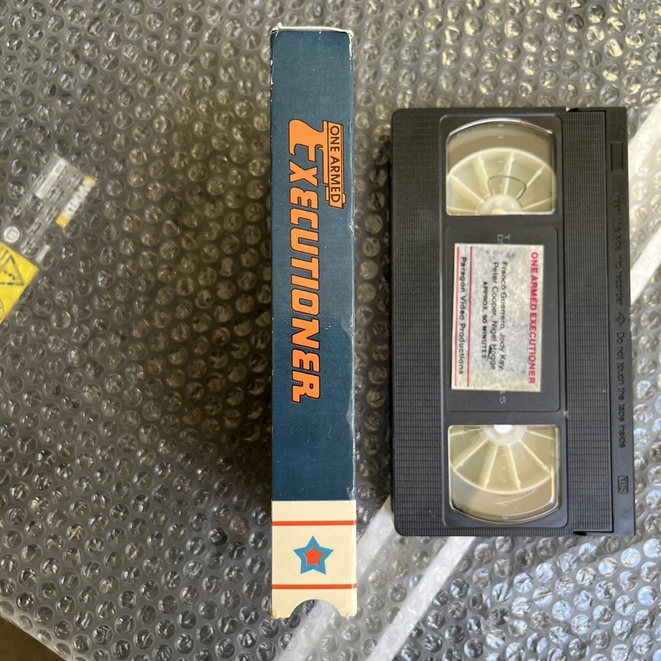 One Armed Executioner 1984 VHS Paragon  Action Drama - Image 2 of 4