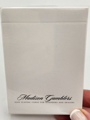 Madison Gamblers Playing Cards By Ellusionist- New Sealed