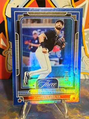 2025 Panini Three and Two Jordan Lawlar 19/25 Arizona Diamondbacks No.49