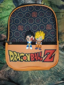 Dragon Ball Z Funko Mystery Mini Figure Set Of 2 Goku And Vegeta And Backpack 