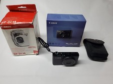 CANON POWERSHOT S95, 5 BATTERIES, 2 CHARGERS, CARRYING CASE, & UNDERWATER CASE