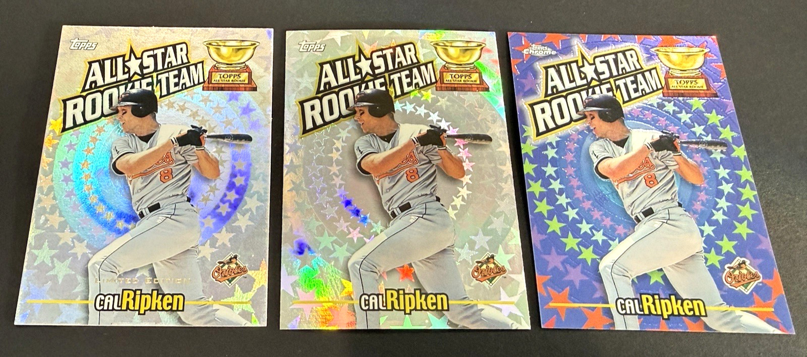 2000 Topps Cal Ripken *All-Star Rookie Team #RT4 + Limited Edition + Chrome