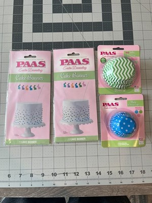 Brand New-Assorted lot of Spring/Easter Themed Baking/Decorating Supplies