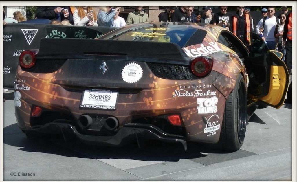 Ferrari 458 Rear Wing