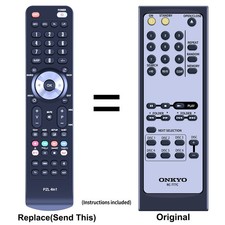 RC-777C Remote Control For Onkyo 6-Disc CD Pl...