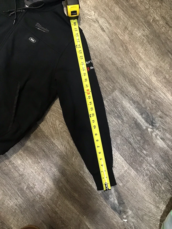 Lote-335-Milwaukee Sudadera con Capucha M12 Equipo Térmico Hombre Talla Grande Bonito Color Negro Foto 3 de 4
