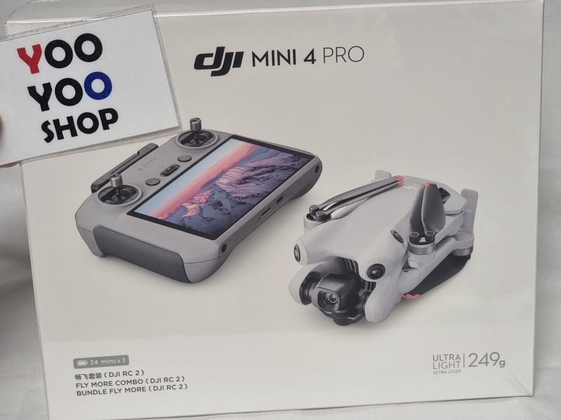DJI Mini 4 Pro Fly More Combo Drone w/ RC 2 + 3 Batteries / No Tariffs in US