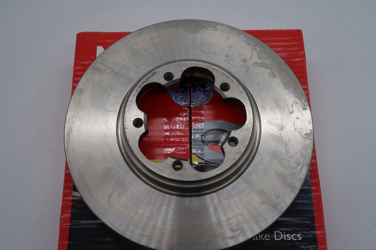 2x Brake Discs Pair Vented fits FORD TRANSIT CUSTOM V362 2.0D Front 2015 on Set image 2