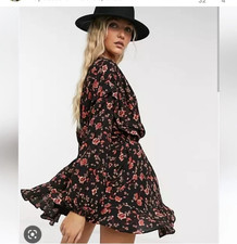 NWT $128 Free People Brown Dress - Size Small