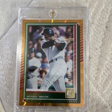 Panini 2025 Donruss Optic Jim Rice #34 Orange Lazer /299 Boston Red Sox